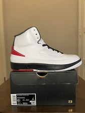 2022 Nike Air Jordan 2 Retro OG Chicago DX2454 106 Size 6.5Y
