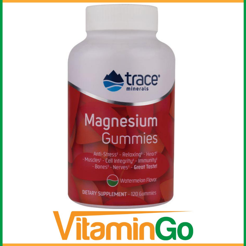 Trace Minerals Magnesium Gummies Watermelon Flavor 120 Gummies UK STOCK eBay