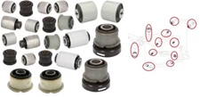 Rear Subframe Control Trailing Arm Wishbone Bushes Bushings for Volvo XC70