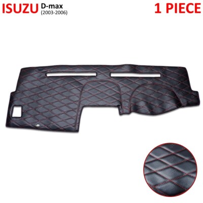 Rh Drive Leather Dashmat Dashboard Carpet Pad Fits Isuzu D-max SLX 4WD 2003 2006