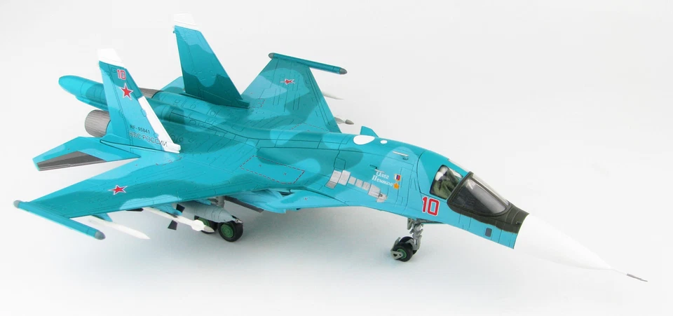 HA6303 1/72 Su-34 Fullback Fighter Bomber Bort #10 Russian AF Oleg Peshkov