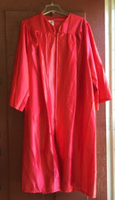 UNISEX Gown GRADUATION ROBE 5  5  5  6  College High School Halloween Costume RED
