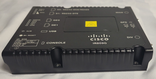 2 CISCO IR809G-LTE-VZ-K9 V04 INTEGRATED SERVICES ROUTER 4G LTE 3G 2G Verizon Lot - Picture 7 of 8