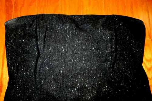 Abito 12 L XL ❤️NEW YORK & COMPANY ❤️ELASTICO SENZA SPALLINE NUOVO LUNGHEZZA GINOCCHIO FESTA - Foto 4 di 5