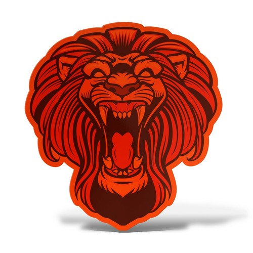 Sticker Leone Adhesivo PVC Auto Motocicleta Camper 4x4 Fuera Capó Laptop Casco - Imagen 13 de 14