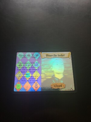 Harry Potter TCG Chamber of Secrets Holo Foil Draco the Seeker LP - 13/140