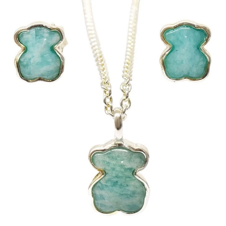 Tous necklace sale and earrings set