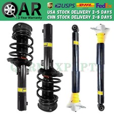 4x Front Rear Shock Struts Assembly W/Magnetic For Audi TT TTS TTRS MKII Quattro