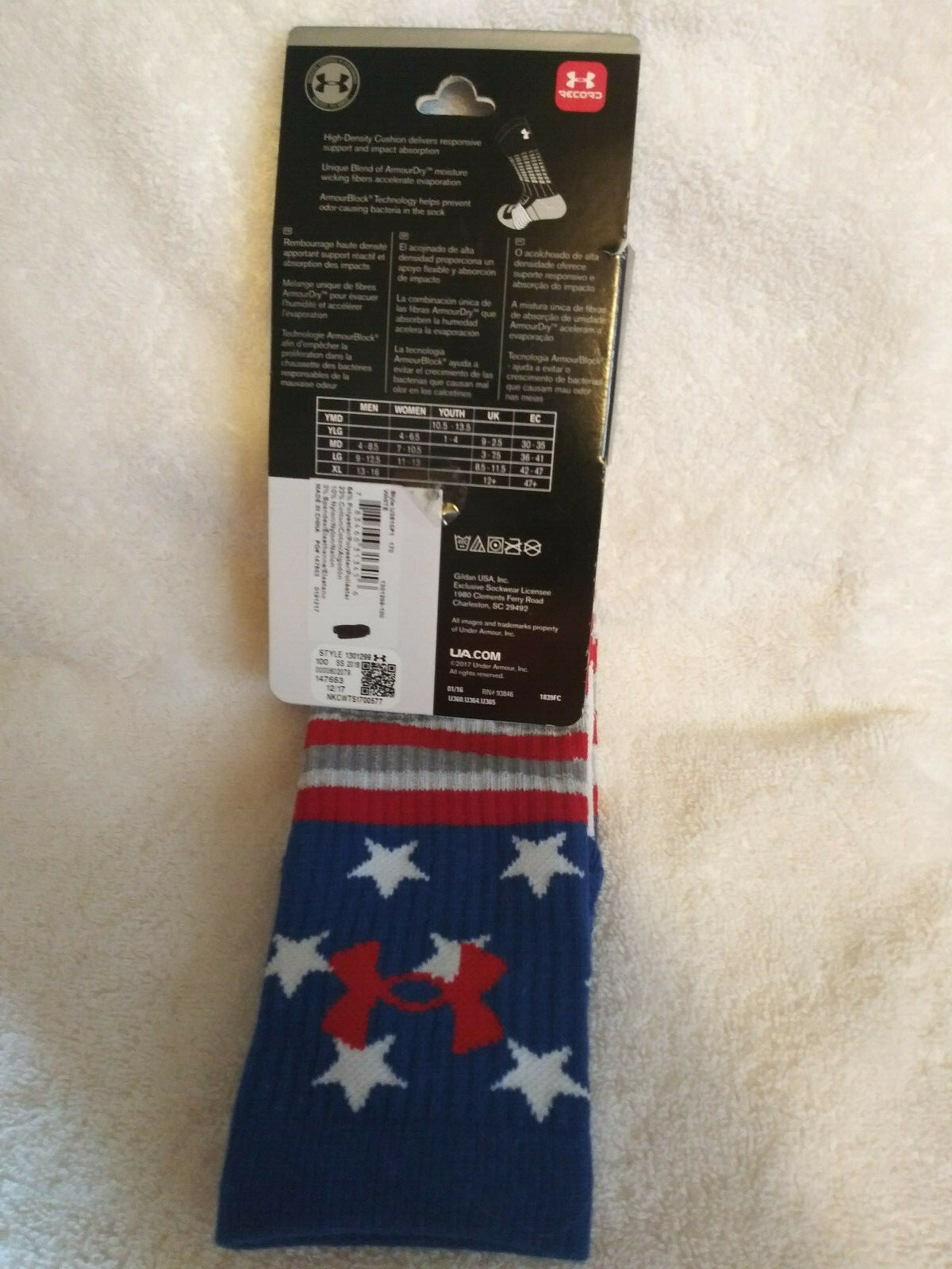 under armour returns label