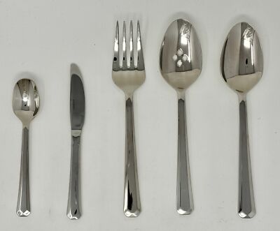 Oneida Chroma 5 Piece Serving Set Quality 18/10 Stainless