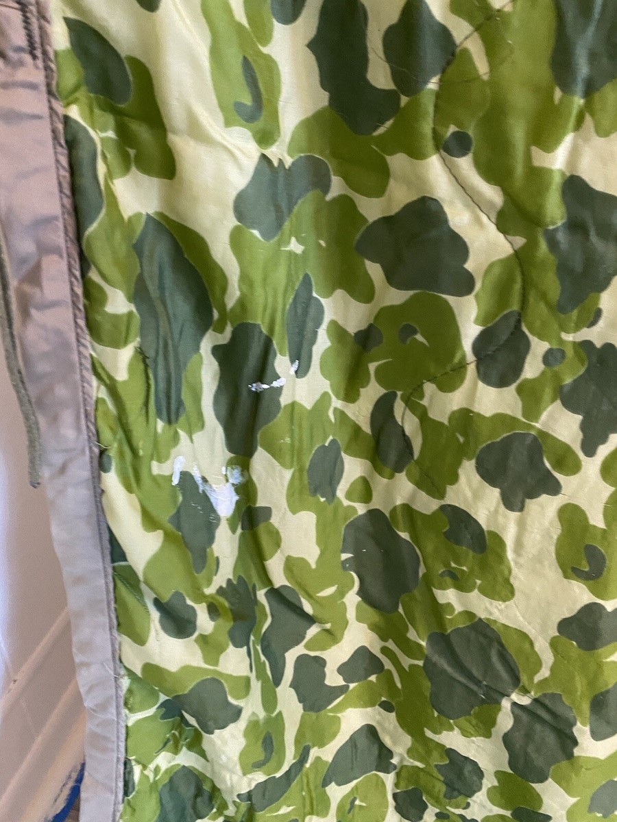 Very Rare Early Vietnam War Advisor Period Camouflage Poncho Very Rare Early Vietnam War Advisor Period Camouflage Poncho