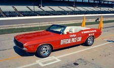 1971 Dodge Challenger Indy Pace Car Poster 24 X 36 Inch Looks Great