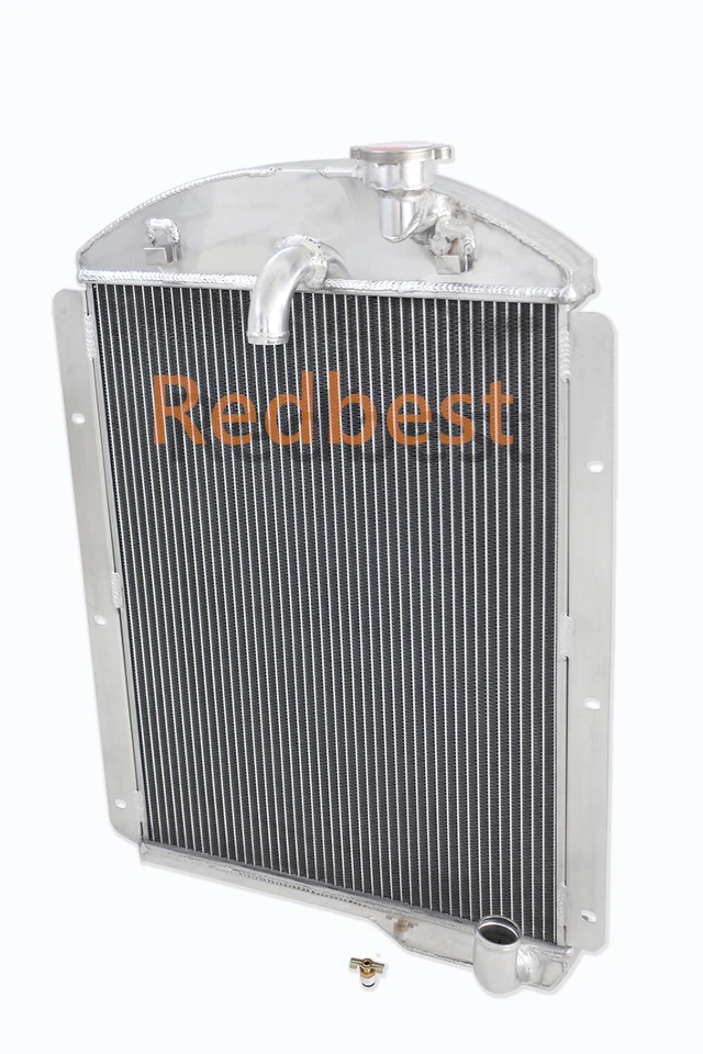 Radiador de aluminio 3 filas para camioneta Chevy AJAK AL AM AN YR 1941-1946 3,5 L 3,8 L L L6 Foto 2 de 4