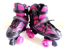 Schwinn Roller Skates Girls 1-4 Pink Switcher Skate 4 Wheels No Inline Wheels