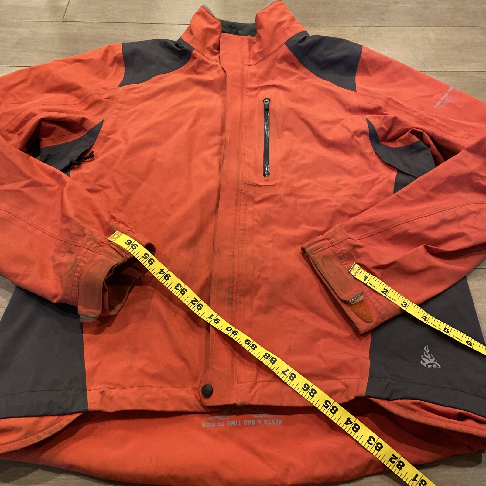 Novara Cycling Mountain Bike Windbreaker Pocket Rain Jacket Men's