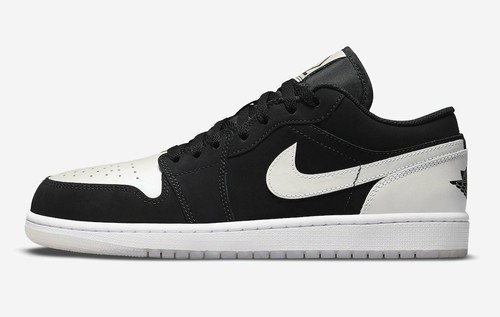 Nike Air Jordan 1 Low Diamond Black 