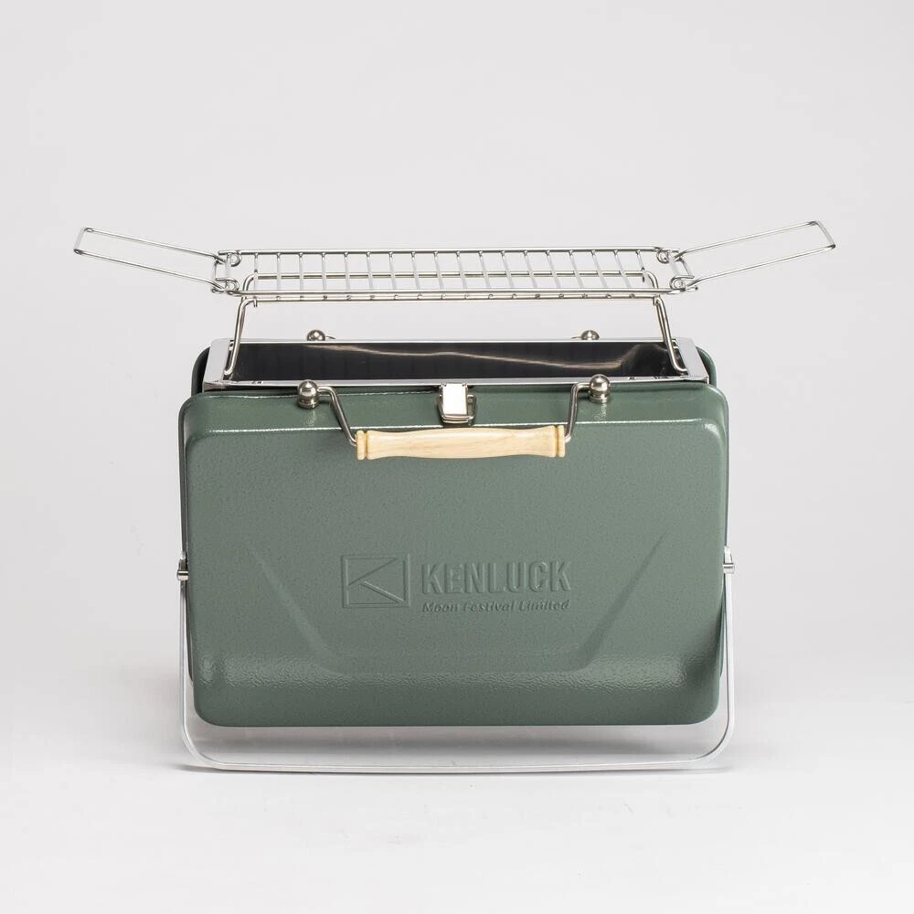 Kenluck Buddy Grill / BBQ – Hammertone Gloss Green