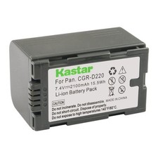 1x Kastar Battery for Panasonic CGR-D16 AG-DVC30 AG-DVC32 AG-DVC60 AG-DVC62
