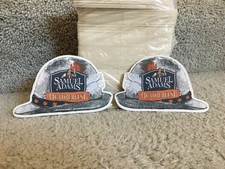 20 Beer Coasters 2014 Sam Adams Die-cut Hat Octoberfest Boston BC USA G275