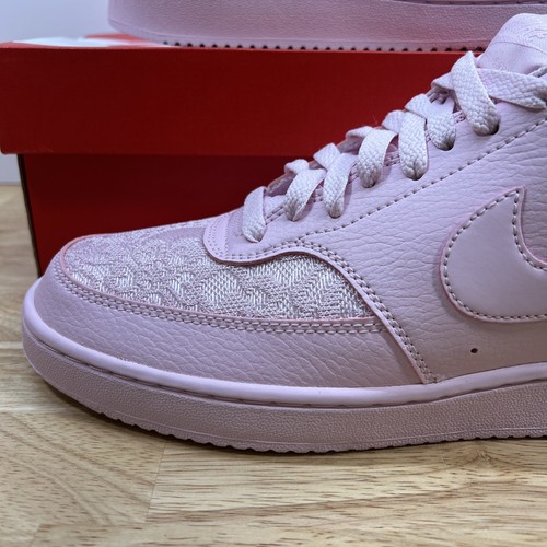 Nike Sneakers Donna Taglia 10 Court Vision Basse Rosa Pizzo Schiuma HJ5846-600 - Foto 3 di 11