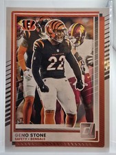 2025 Panini Donruss - Geno Stone #67 Cincinnati Bengals 