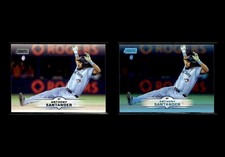 2025 Stadium Club - Light Blue Foil and Base -#143 Anthony Santander - Blue Jays