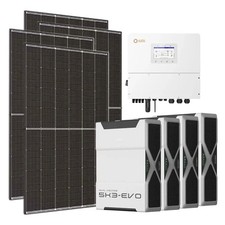 Kit fotovoltaico trifase 12600W inverter Solis 12kW litio 20.8kWh Weco EVO 5k3