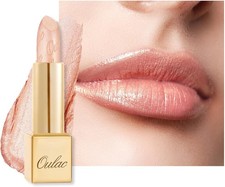 OULAC Metallic Shine Lipstick - Sheer Cover Lip Balm, Lightweight Soft Lip Base