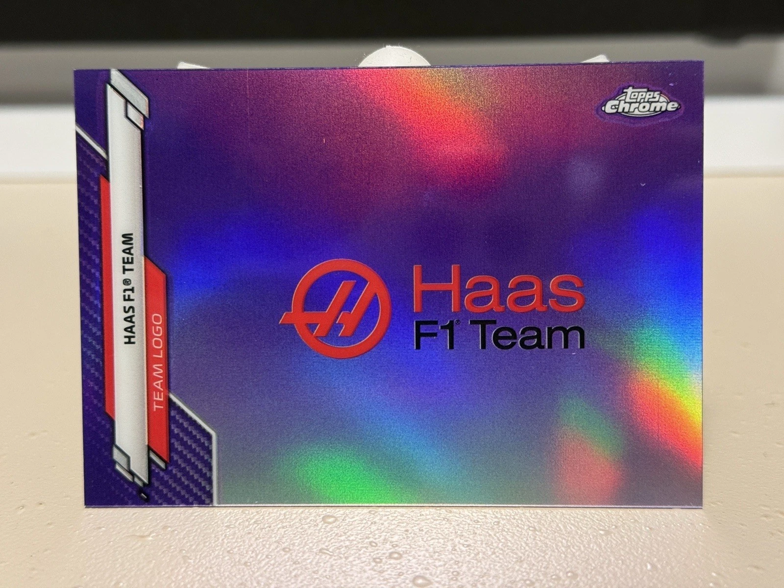 2020 Topps Chrome Formula 1 - Team Logos Haas F1 Team #120 Purple Refractor /399