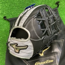 Mizuno Global Elite SIGNA Infield Glove Size 9 Black Gray 1AJGR30703