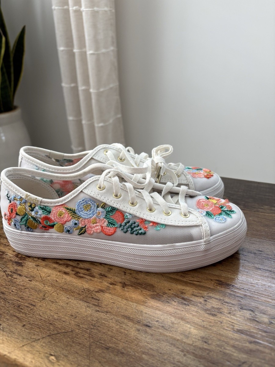 Sneaker Clearance Rifle Paper Keds Canada Keds X Rifle Paper Gold