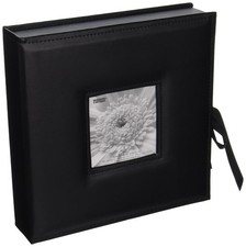 Pioneer Photo Albums 120-Pocket 3-Ring Sewn Leatherette Frame Cover Photo Box...