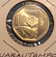 PERU 2015  1 SOL COIN HUARAUTAMBO