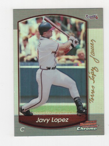 2000 Bowman Chrome Javy Lopez #69 card