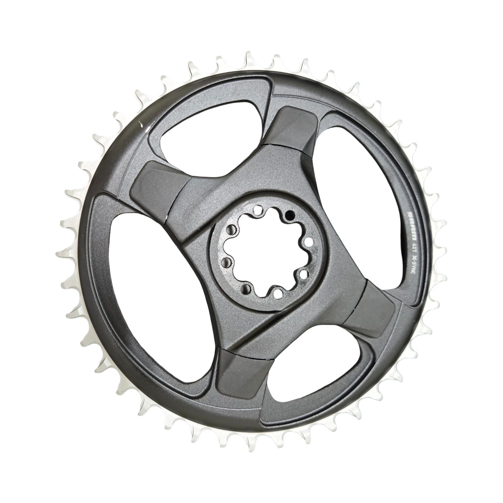 SRAM Force AXS 42t X-Sync Chainring 4x107 BCD Spider Bolts &