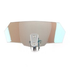 Adjustable Clip On Windshield Windscreen Windproof For Universal Motor Iridium