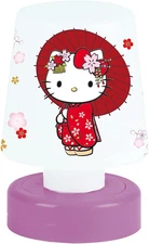 HELLO KITTY Luce Notturna a Spinta H.11.5 X Ø 7.5 Cm per Bambini