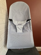 Baby Bjorn Bouncer - Light Blue Color Mesh Bouncer Chair - Pre Owned