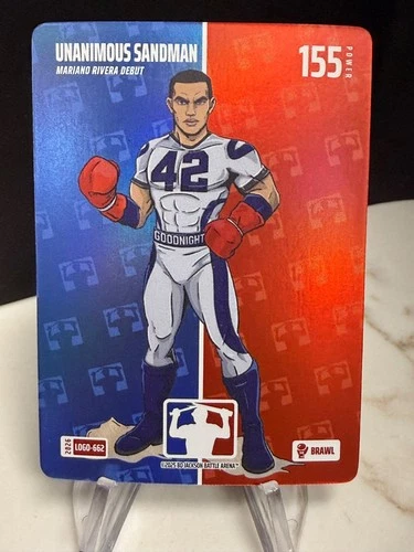 2026 Bo Jackson Battle Arena Unanimous Sandman LOGO-662 Brawl Mariano Rivera SP