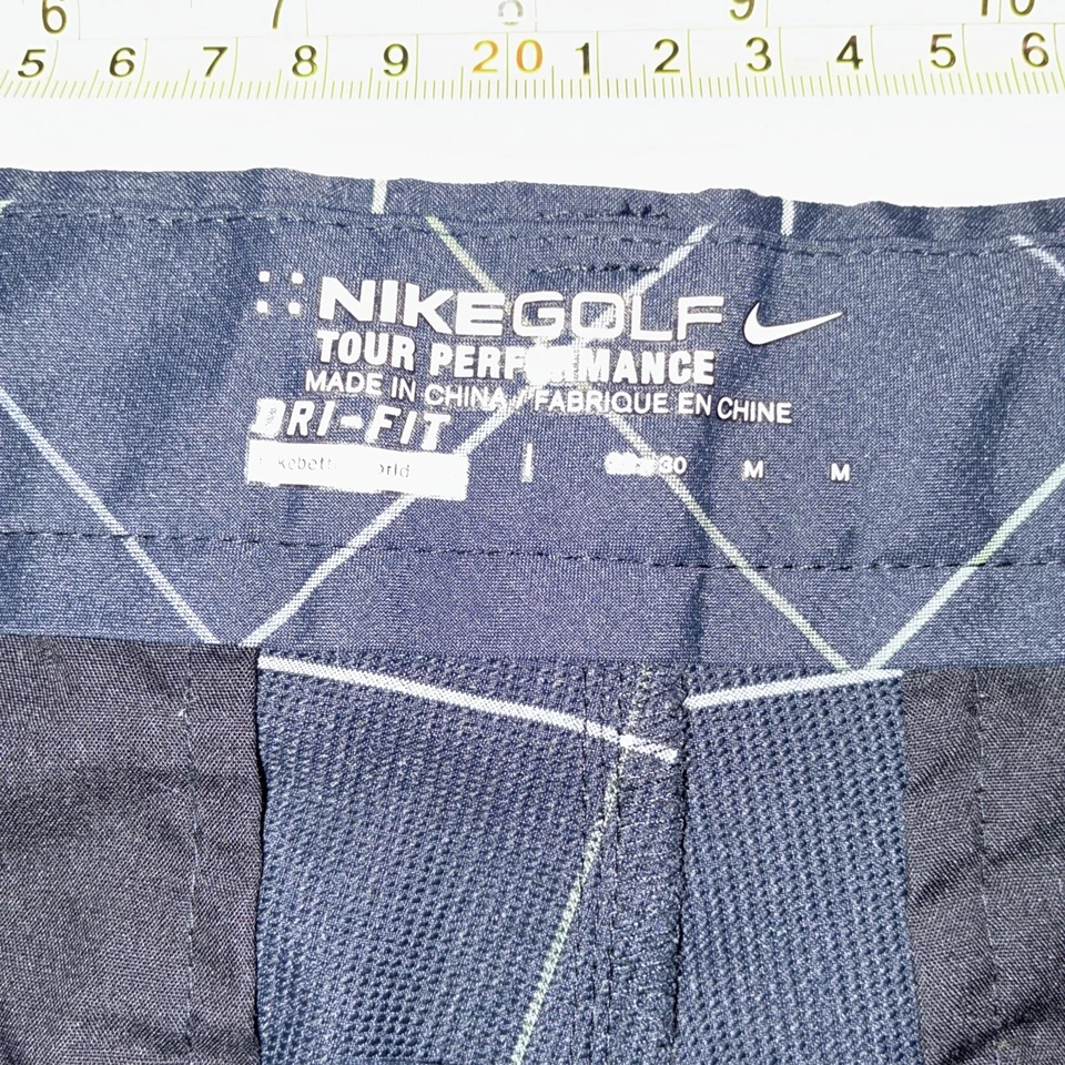 Pantalones Nike Golf Tour Performance Dri-Fit a cuadros para hombre 32x30 Foto 3 de 4