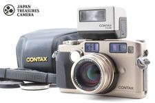  N MINT   Contax G2 Film Camera Planar 45mm f/2 Lens TLA200 Flash From JAPAN