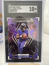 2023 Panini Phoenix - Lamar Jackson #TB-LJ /99 SGC 10 GEM MINT