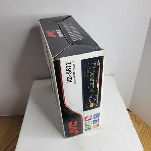 JVC KD-SR72 RICEVITORE CD CON TELECOMANDO EQUALIZZATORE RIPRODUZIONE USB Android scatola aperta - Foto 8 di 8