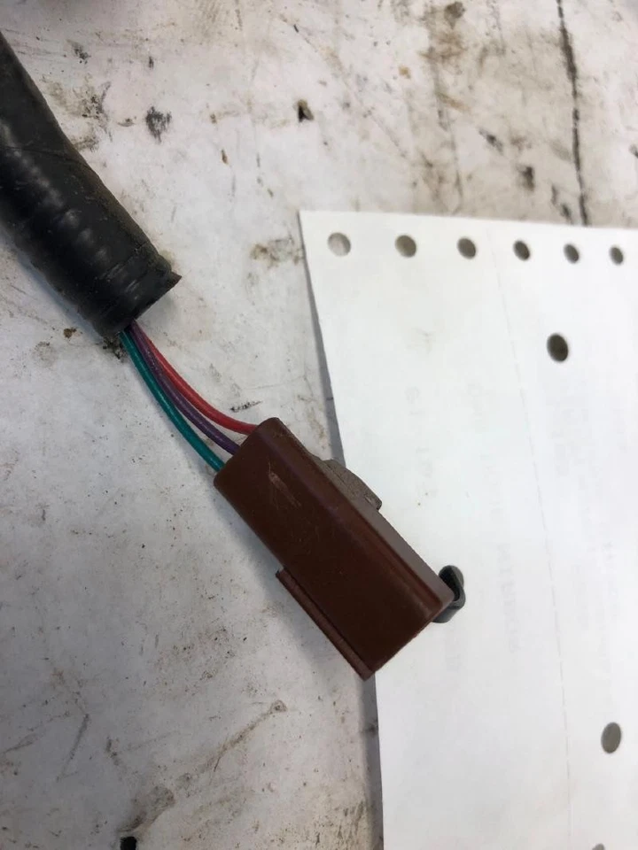 2004-2005 Ford Freestar Passenger Side View Mirror Power w/o heated Black Used Foto 3 de 3