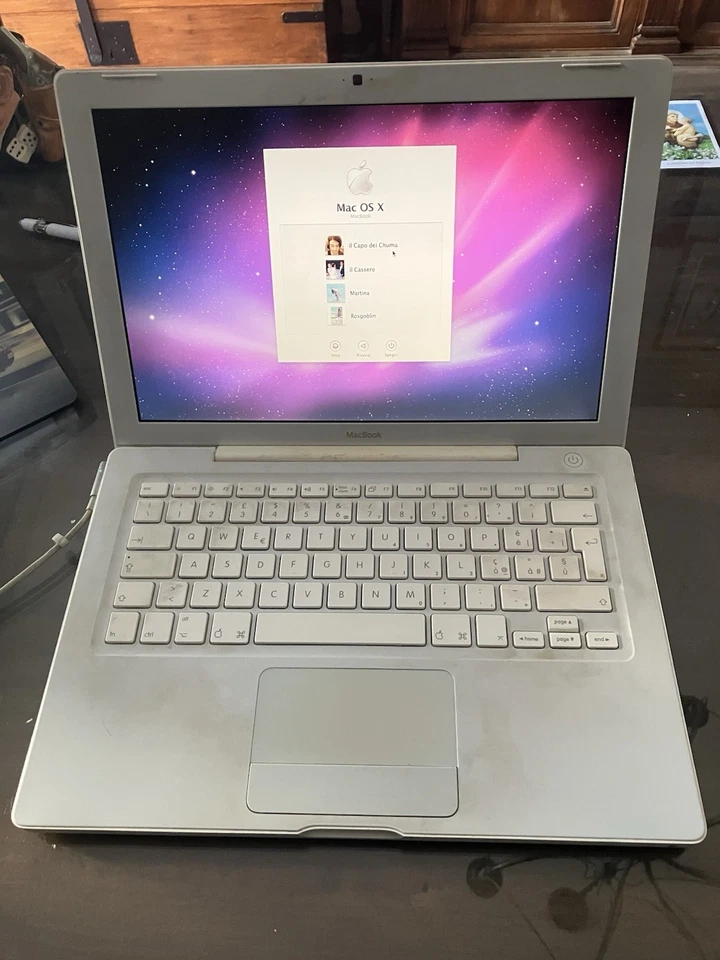 APPLE MACBOOK 13 BIANCO 2011 2 GHz INTEL CORE DUO MAC OS X 10.6.8 - Immagine 3 di 4