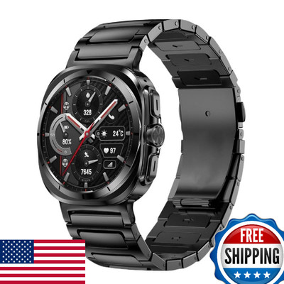 WONJOY Titanium Band for Samsung Galaxy Watch 7 Ultra 47mm Metal Smartwatch Stra