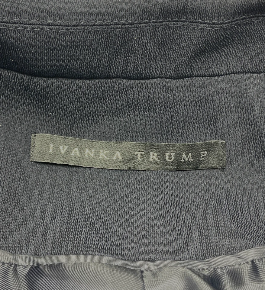 Ivanka Trump Blazer Women P Navy Career Professional Office Boardroom Jacket - Image 4 of 4