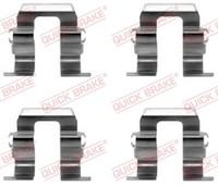 Quick Brake ZubehöRsatz Scheibenbremsbelag 109-1259 FüR Impreza GC Legacy Wagon