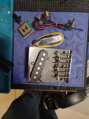 CNC Telecaster Pickups and Electronics