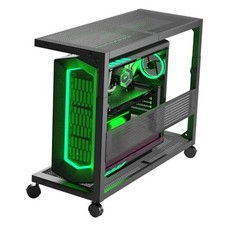 Computer Tower Stand - Height Adjustable 2-Tier ATX-Case PC Stand Printer